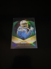 Keenan Allen 2020 Panini Prizm Brilliance Green Prizm football card Chargers
