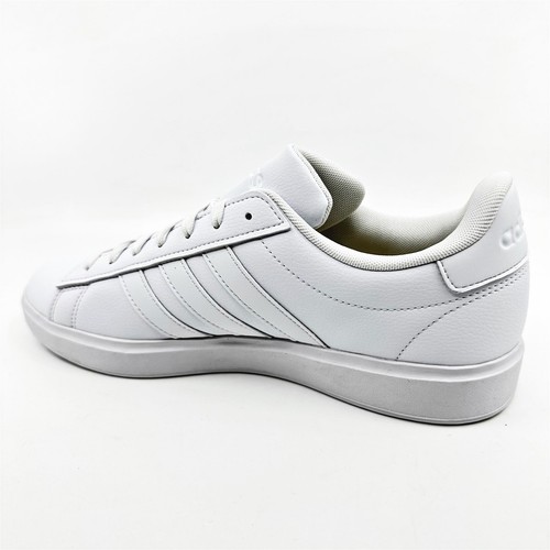 Adidas Grand Court 2.0 Cloud White Ecru Tint Mens Athletic Sneakers - Picture 3 of 6