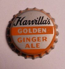 Vintage Harvilla's..cork..unused..Soda Bottle Cap