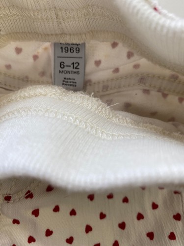 Pantalones de corazón Baby Gap 1969 6-12 meses - Imagen 2 de 3