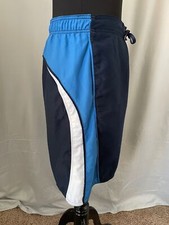 Quicksilver Two-Tone Blue Mesh Lined Swim Trunks/Board Shorts