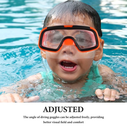 Occhiali da nuoto pinne bambino bambino attrezzatura snorkeling resistente - Foto 2 di 12