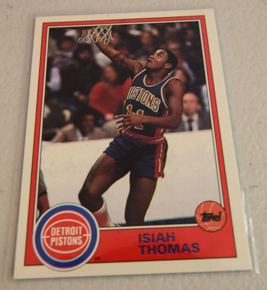 1992-93 Topps Archives Isiah Thomas #20 - 1981 Style Basketball