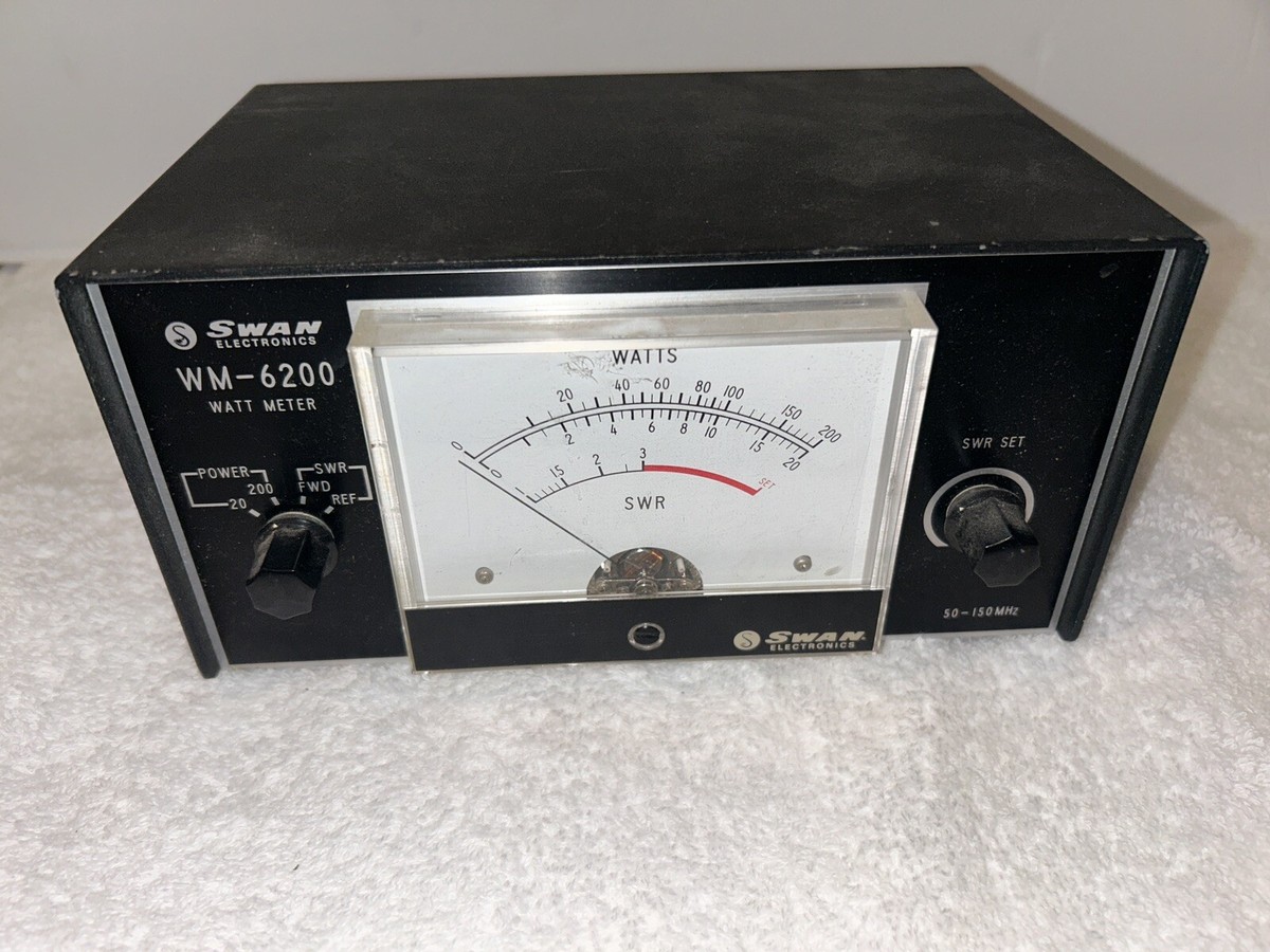 SWAN wm 6200 Wattmeter | Universal Compatible | Universal