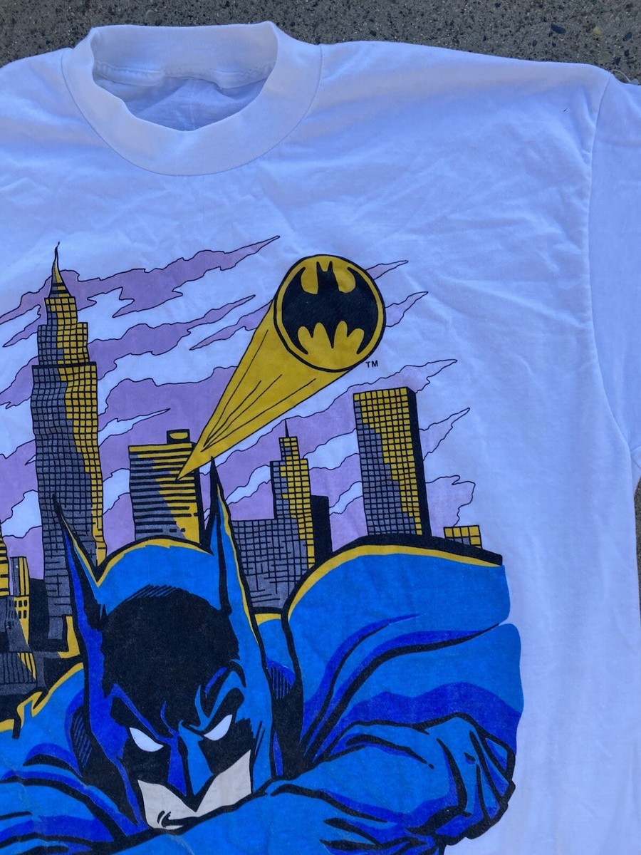 Vintage 80s Batman T Shirt Size 2XL AOP | eBay