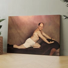 George Costanza The Timeless Art of Seduction Seinfeld Canvas Wall Art Print