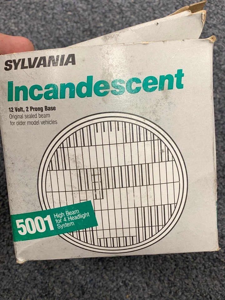NUEVO SYLVANIA 5001 LUZ DE CARRETERA INCANDESCENTE Foto 4 de 4