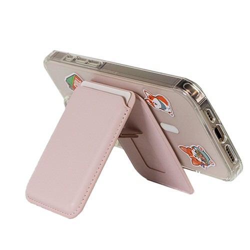 2-in-1 Magsafe Wallet Upgrade with iPhone Magnetic Wallet and Adjustable Stand - 第 13/24 張圖片