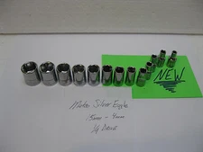 Matco Silver Eagle tools 1/4 drive sockets sold each NEW! metric