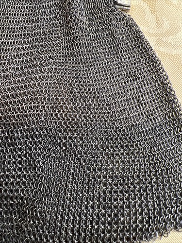 Art Deco Flapper Antique Vintage Gold Plated Soldered Mesh Purse Germany - Picture 4 of 20