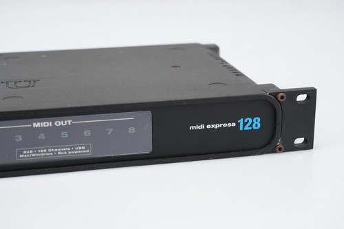 MOTU MIDI Express 128 8-Channel USB w/ MIDI Solutions Thru Power Adapter #55387 - Imagen 17 de 18