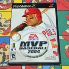 MVP Baseball 2004 (Sony PlayStation 2) PS2 CIB Complete Game MLB
