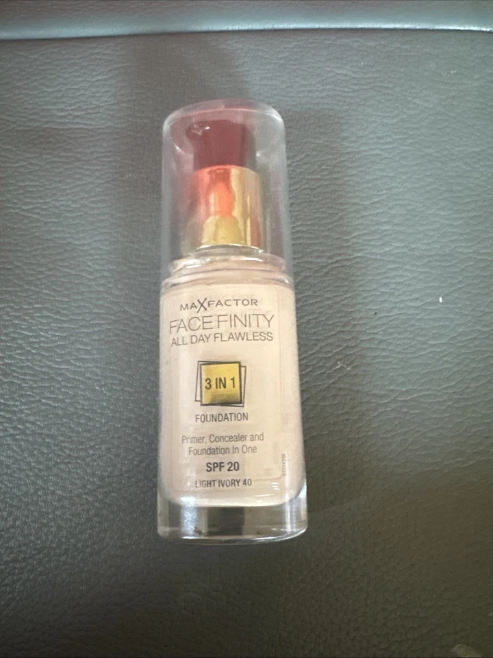 Max Factor FACEFINITY 3 IN 1 FOUNDATION Make-up Base Nr 40 Light Ivory - Bild 4 von 4