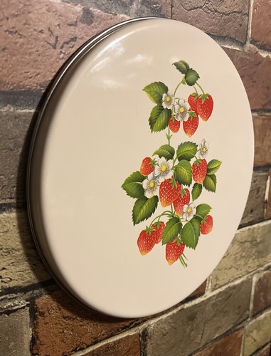 De colección MCM Metal Esmalte Estufa Quemador Cubierta Trivet Cocina Pared Colgante Fresas - Imagen 9 de 24
