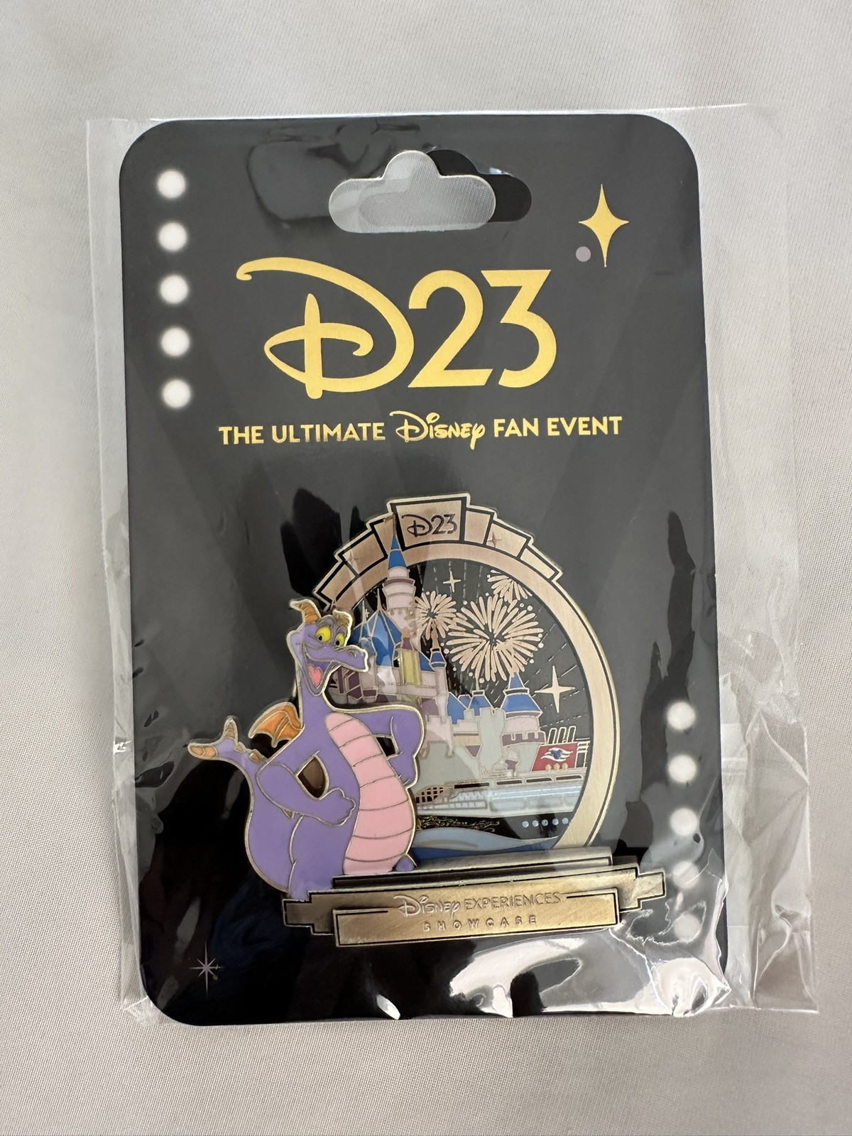 Disney Pin Honda Center 2026 Experiences Showcase Figment D23 Exclusive Limited