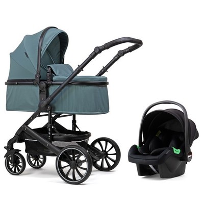 Pixini Kalani Kinderwagen Set 3in1 glossy petrol