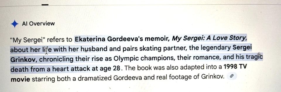 My Sergei CBS Video VHS Tape 1998 • Ekaterina Gordeeva Ice Skating New SEALED - Image 2 of 4