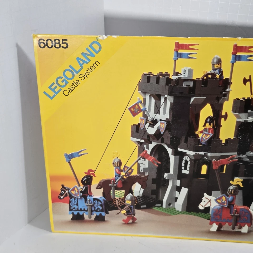 Винтажный замок LEGO 6085 замок черного монарха только внешняя коробка  - Изображение 2 из 4