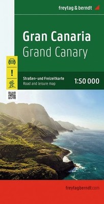 freytag & berndt Straßenkarte Gran Canaria 1:50.000 | deutsch, italienisch