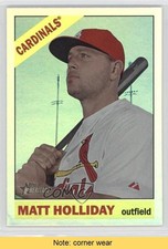 2015 Topps Heritage Retail Chrome Foil Matt Holliday #THC-60 READ 0l2