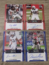 2022 Leaf Draft X Rookie Corey Sutton, Jesse Luketa, Jeremiah Hall, Ellis Brooks