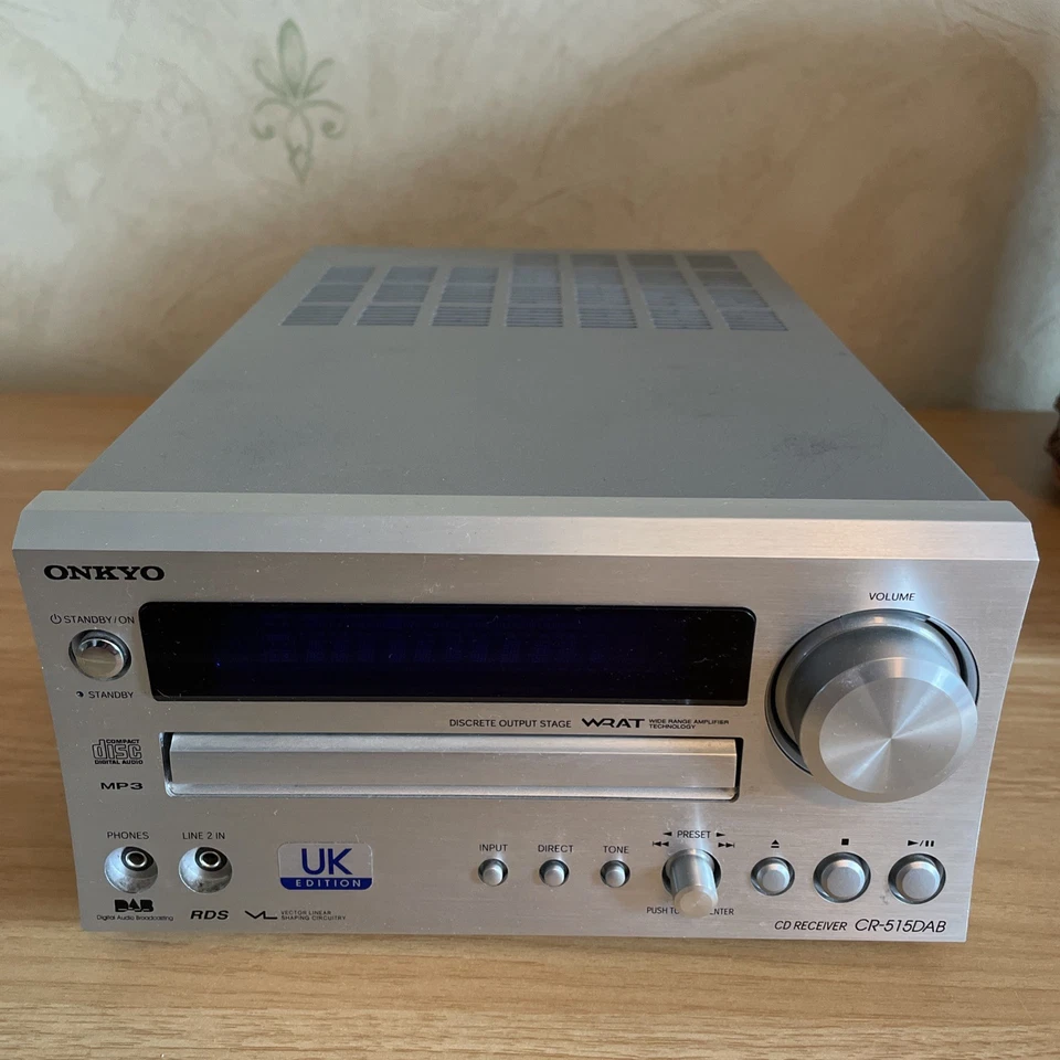 Onkyo CR-515DAB CD Player DAB/FM/AM Radio Bluetooth & Onkyo Speakers D-N9BX  - Image 2 of 4