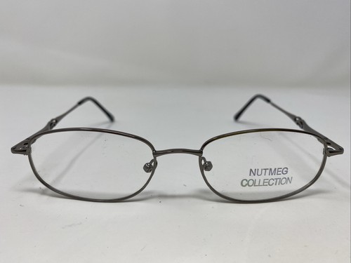 Nutmeg Collection NM141 Gunmetal 52-17-135 Metal Full Rim Eyeglasses Frame M117