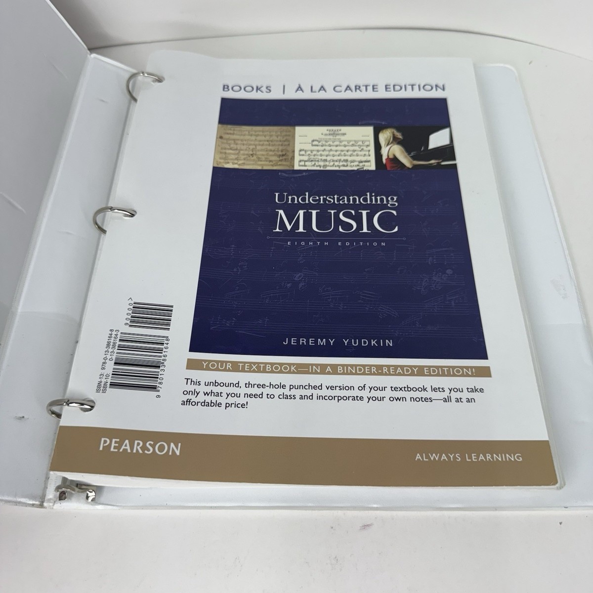 Understanding Music; 8th Edition - 0133792455, paperback, Jeremy