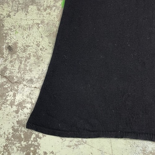French Creek Sheep & Wool Co Skirt Womens Size S Black Wool Knit Pull On Preppy - Picture 3 of 13