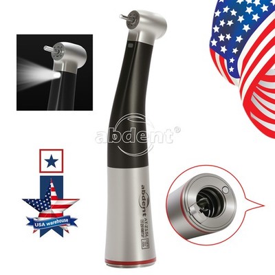 Abdent Dental 1:5 Contra Angle Fiber Optic LED Handpiece Internal 4 Way Spray