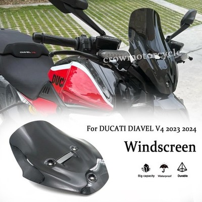 Verkleidung Windschild Luftabweiser für Ducati Diavel V4 2023 2024 2025