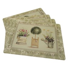 Creative Tops Extra große Tischsets im 4er-Set, hochwertige rechteckige Tischset