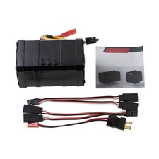 New 1/10 RC Car Truck Dual Channel Engine Sound Simulator System 10 Sound Effect