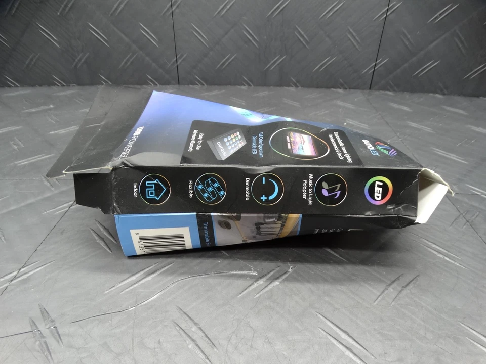 AuraLED ColorStrip LED Sound Sync USB Powered 6.5ft w/ Music Remote Settings - Image 3 of 4