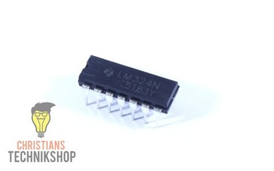 Operationsverstärker - 4-fach - LM324