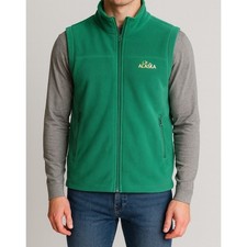 Pure Alaska Unisex Medium Fleece Vest Polyester with Pockets Full Zipper