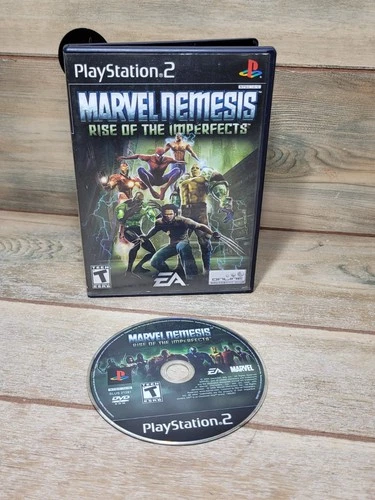Marvel Nemesis: Rise of the Imperfects (Sony PlayStation 2 PS2, 2005) -No Manual