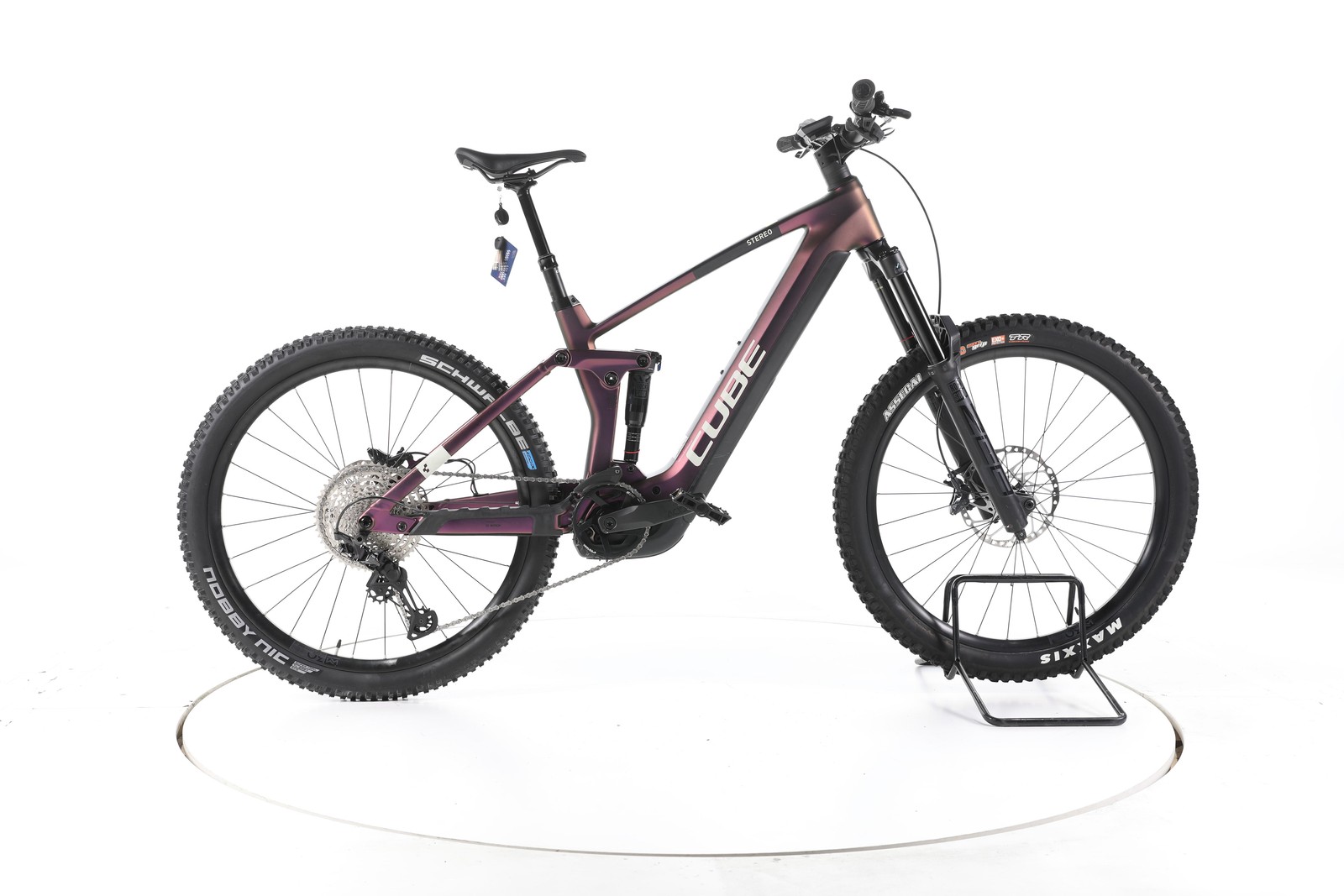 Cube Stereo Hybrid 160 HPC SLX 750 VTT électrique tout suspendu Bosch 27,5" 2023
