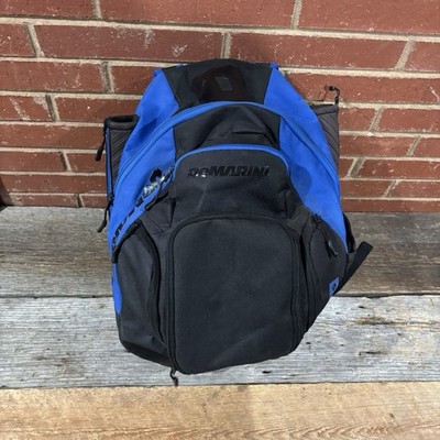 DeMarini Voodoo OG Softball Baseball XL 2 Bat Backpack 20'' Blue & Black