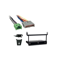 Fits Ford Econoline Full Size Van 98-08 Single DIN Harness Radio Dash Kit