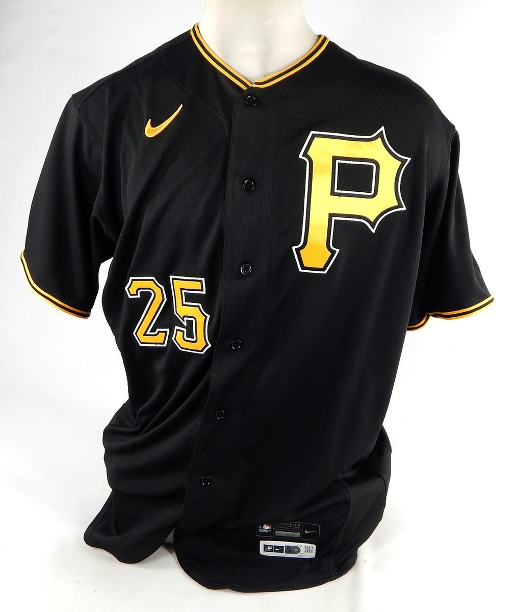 Pittsburgh Pirates TSUTSUGO ユニフォーム 25 2022 Pittsburgh Pirates Yoshi Tsutsugo #25 Game Issued Black