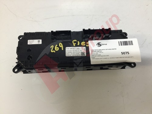 FORD FIESTA MK8 ZETEC 2017-2022 HEATER CONTROL SWITCH H1BT-19980-BG - Picture 2 of 9