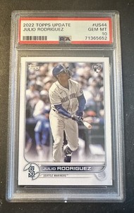 【超希少_PSA10】Julio Rodriguez_RCカード_1桁シリアル 超希少_PSA10】Julio Rodriguez_RCカード_1桁シリアル