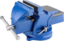 HYCHIKA Morsa Da Banco 5 Inch 125 Mm, 360° Girevole, Morsa Da Tavolo per La Lavo