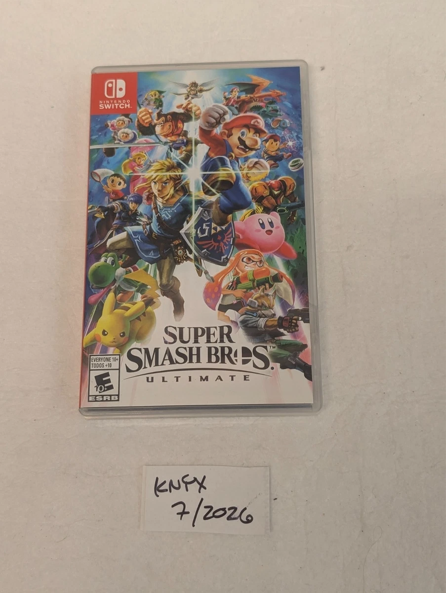 2018 Super Smash Bros. Ultimate Nintendo Switch Video Games for