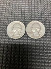 1957 P&D Washington Quarters 90% Silver Coins