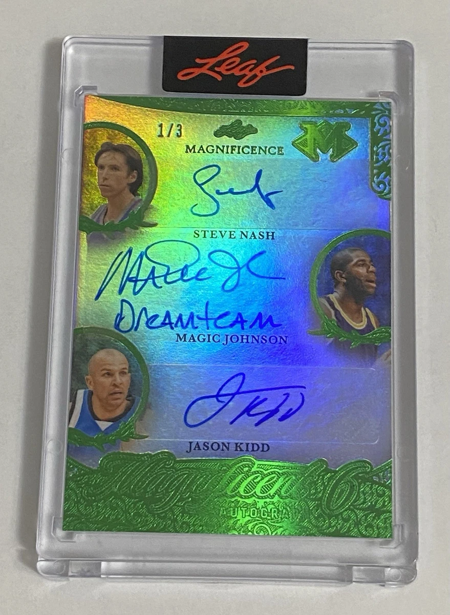 Magic Johnson Basketball Autographed Sports Trading Cards for sale
