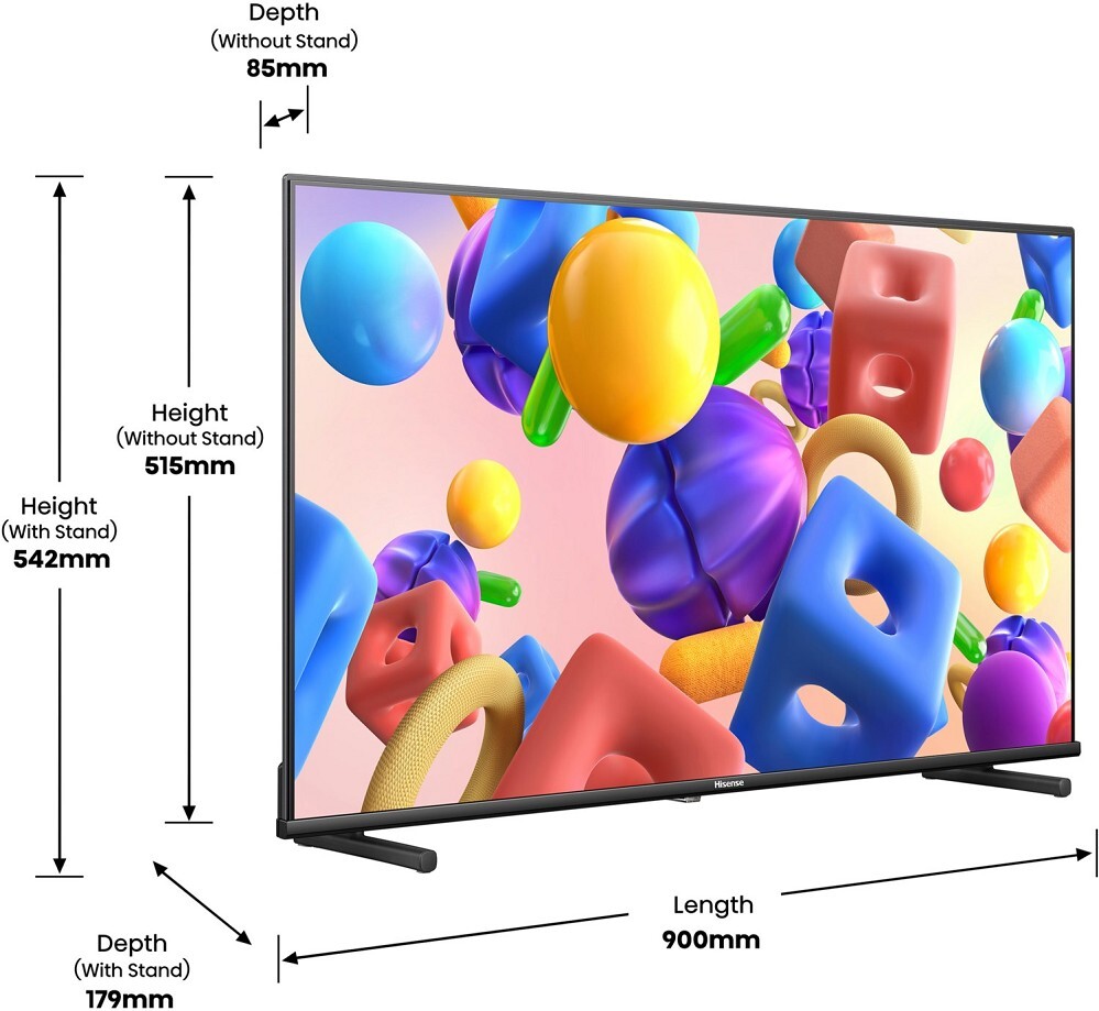 Thumbnail - Hisense 40a5nq 101cm (40 Zoll) Qled Fernseher Full Hd