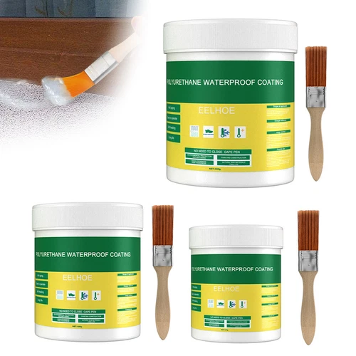 30/100/300g Polyurethane Waterproof Coating Agent Bathroom Invisible Repair Glue