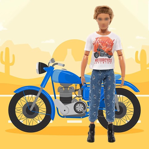 Barwa Clothes and Accessories for Barbie's Boyfriend Ken Dolls 5 Clothes Outfits - Picture 6 of 7